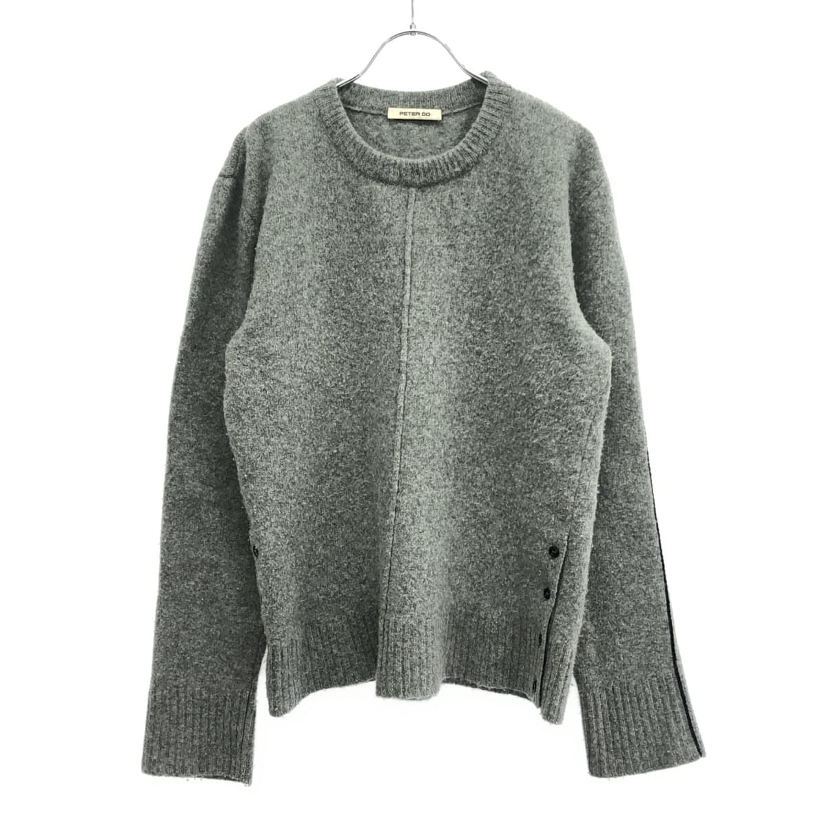 Peter Do ピーター ドゥー 22AW カシミヤ混サイドスリットウールニットセーター PD-FW22-725