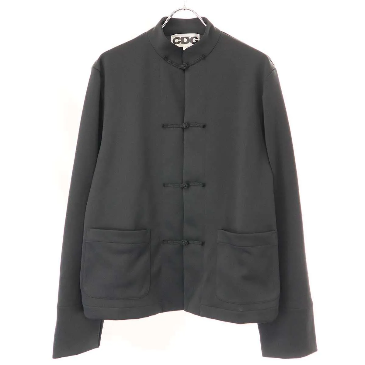 COMME des GARCONS シーディージーバイコムデギャルソン ポリエステルジャージーチャイナジャケット