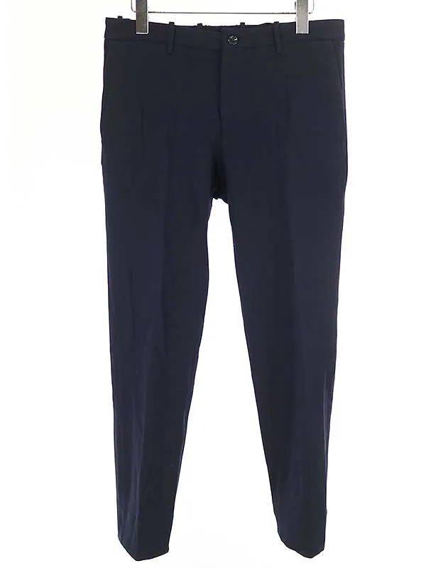 INCOTEX インコテックス 20AW 1T0084 SLIM FIT DOUBLE FACE PLAIN ダブルフェイスジャージスラックス
