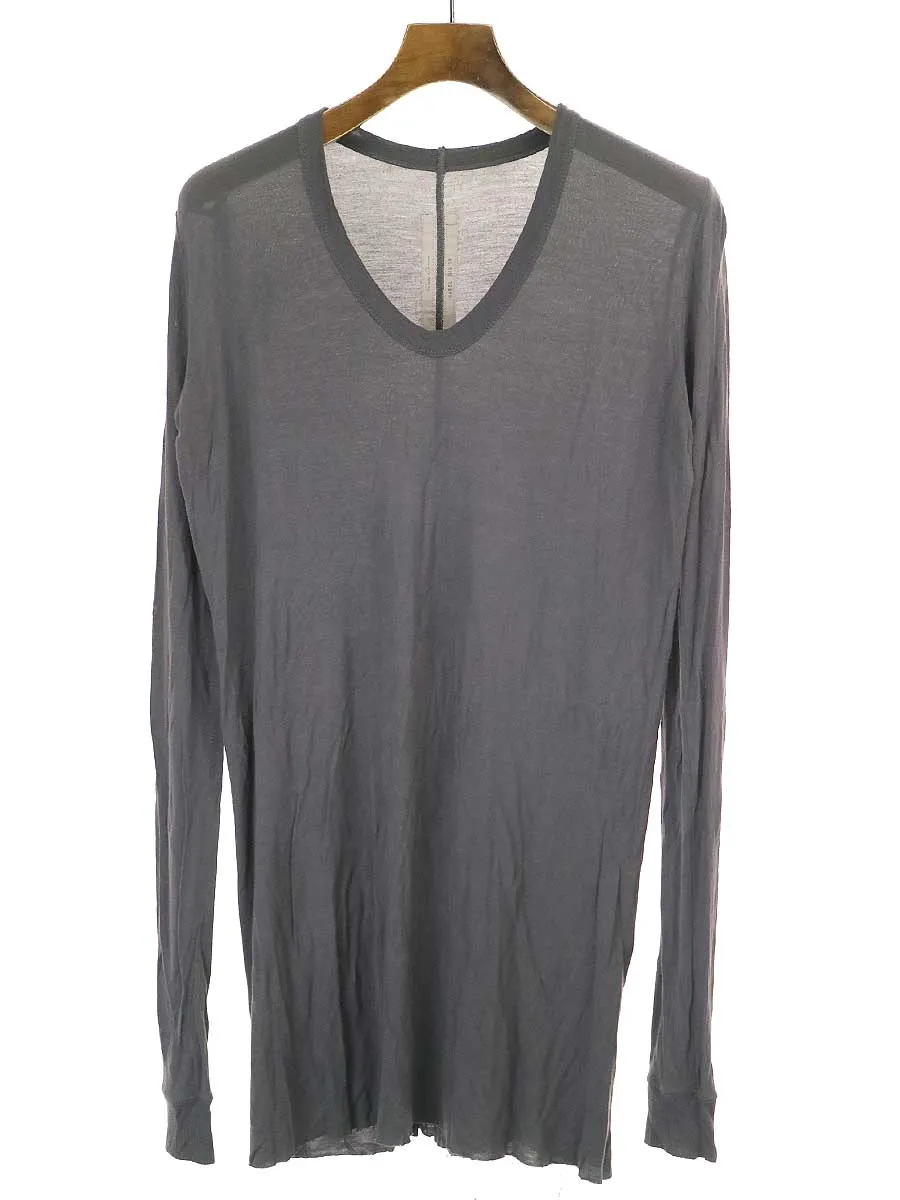 Rick Owens リックオウエンス 19SSロングスリーブカットソー