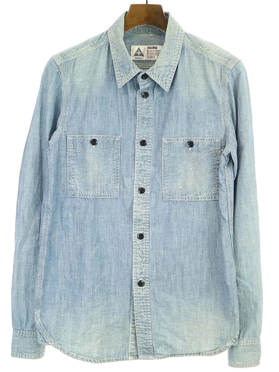 CHALLENGER チャレンジャー L/S CHAMBRAY SHIRTS 長袖シャツ