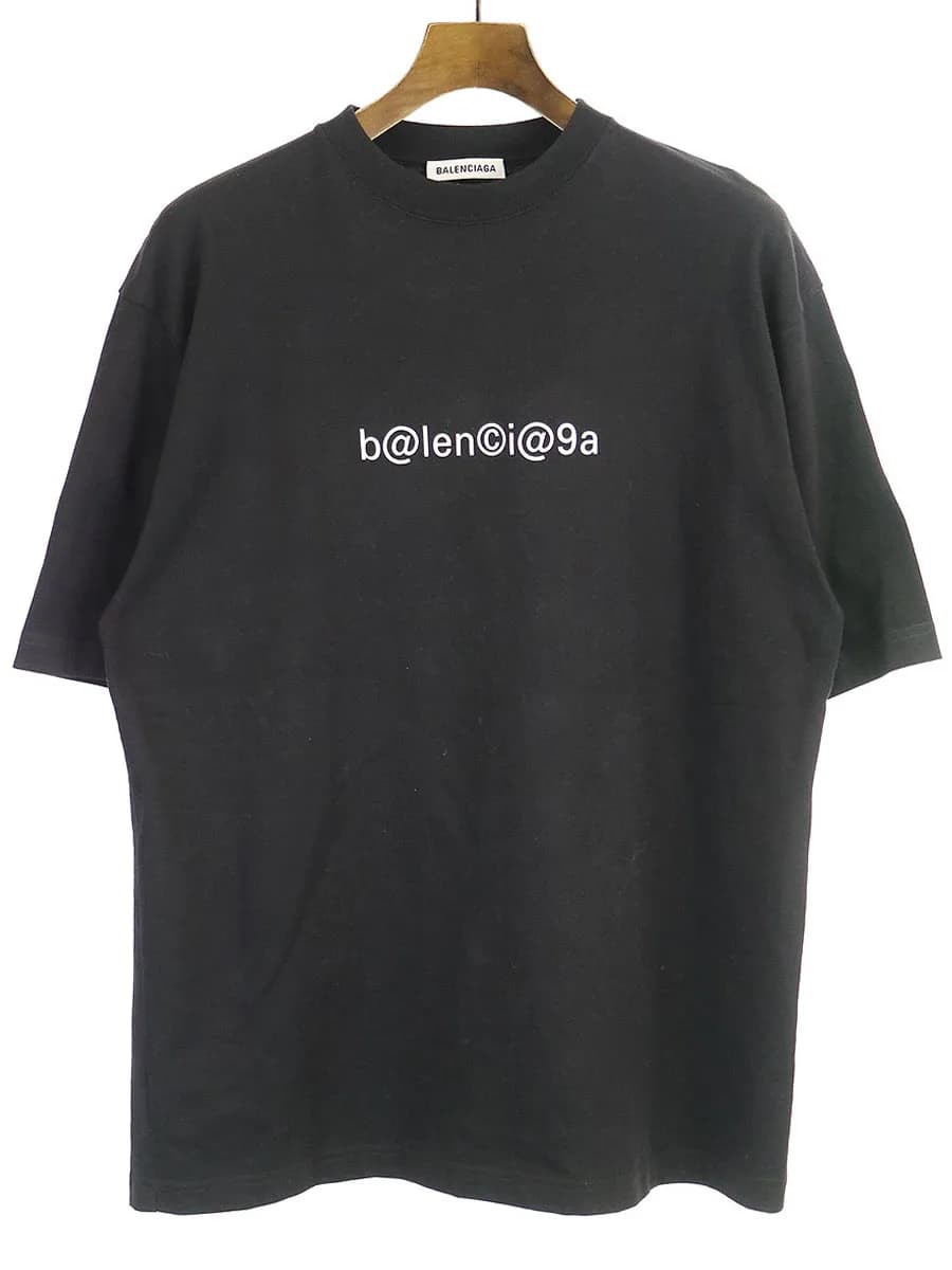 BALENCIAGA バレンシアガ 20SS Symbolic Tee ロゴオーバーフィットTシャツ