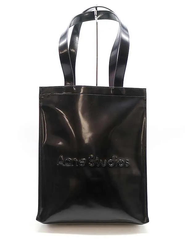 Acne Studios アクネストゥディオズ LOGO SHOPPER PORTRAIT ロゴ ショッパートートバッグ