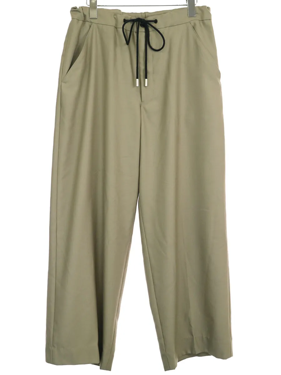 THE RERACS ザ リラクス 19SS ワイドイージースラックスパンツ