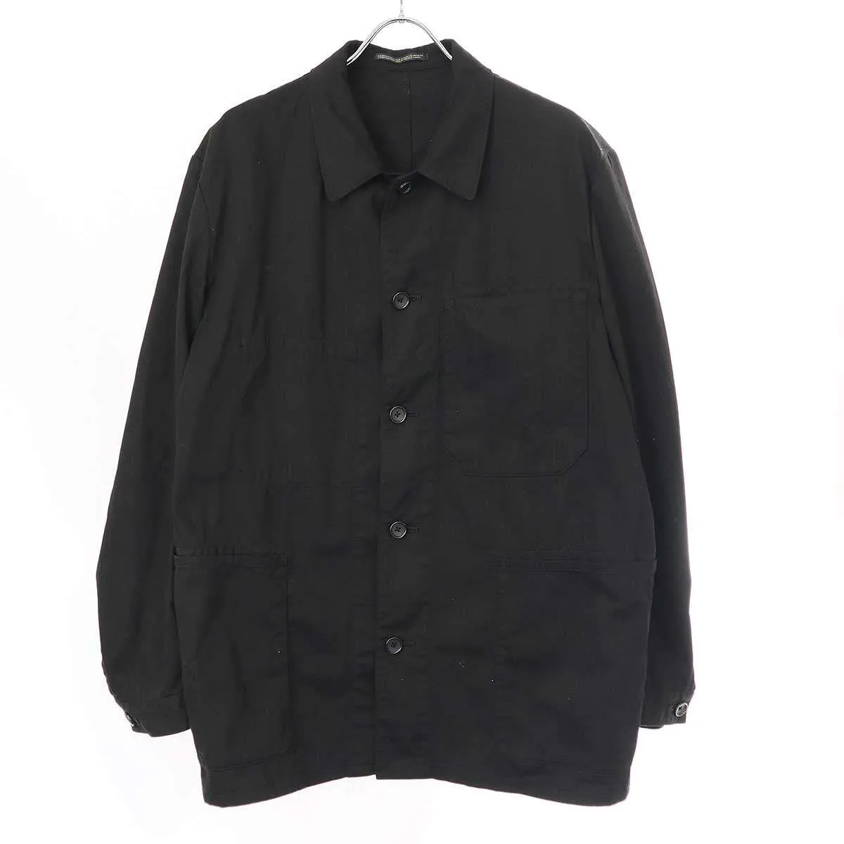 Yohji Yamamoto ヨウジヤマモト プールオム 22SS DYEING COTTON TWILL BLOUSON コットンツイルシャツジャケット