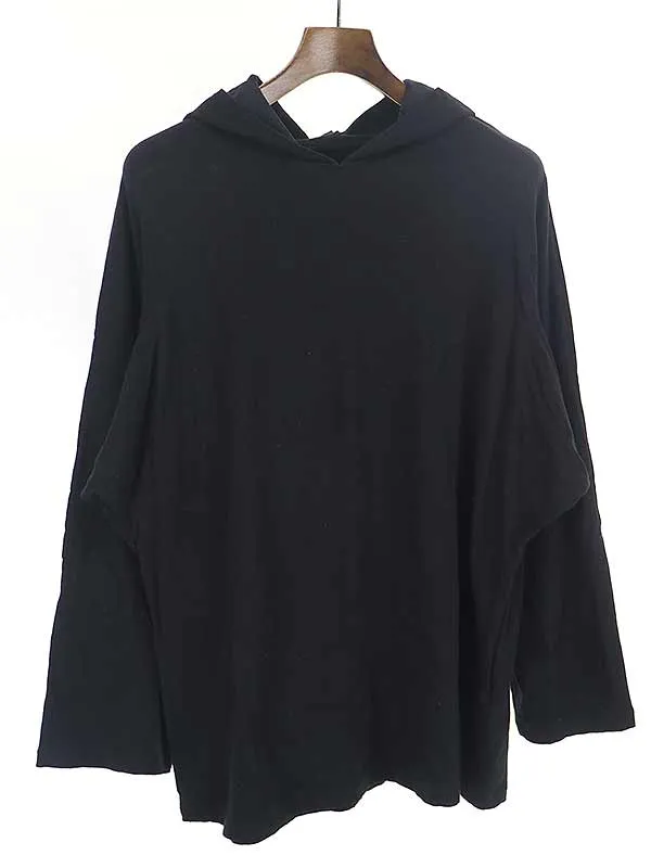 Yohji Yamamoto ヨウジヤマモト ファム 21AW フードカットソー