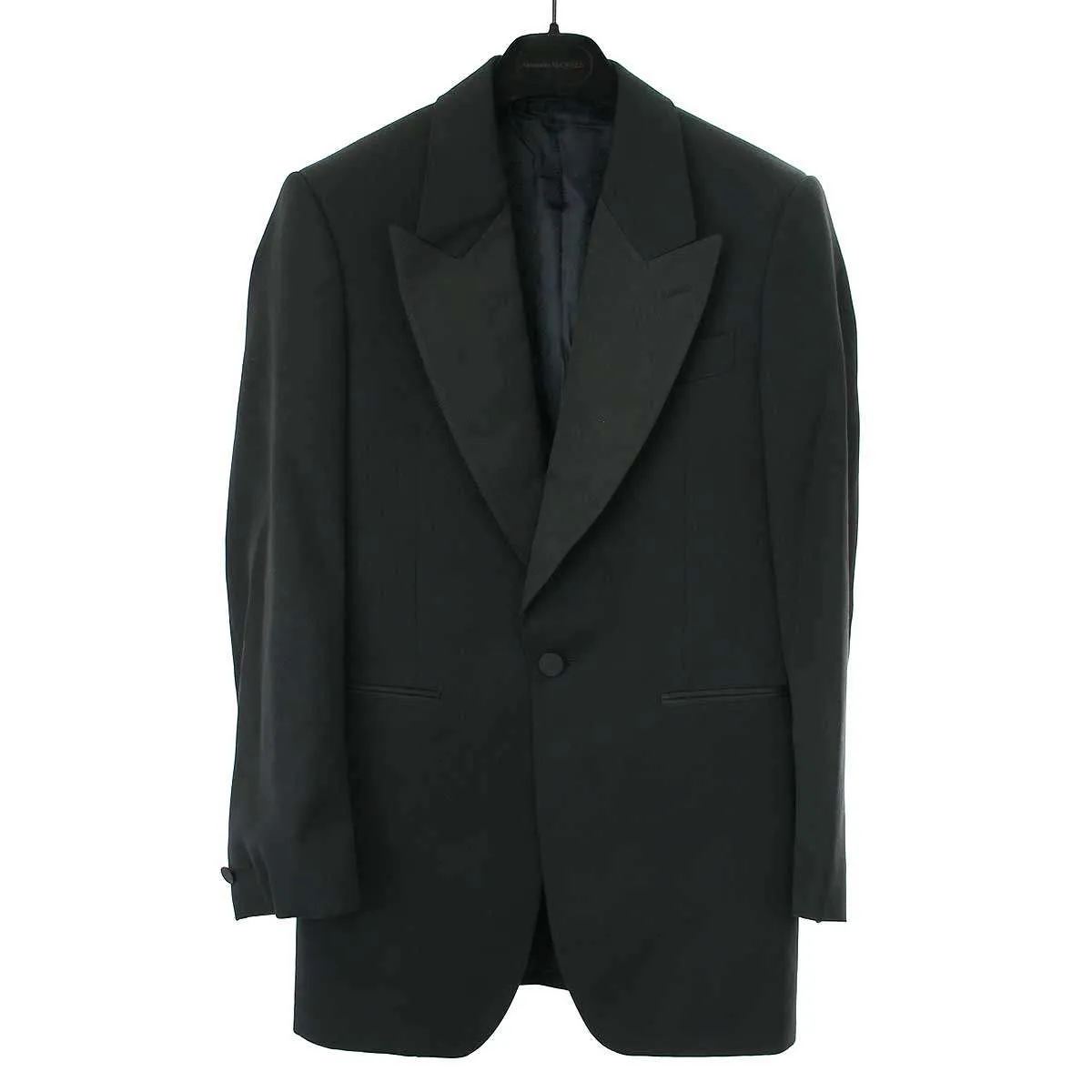 ALEXANDER McQUEEN アレキサンダーマックイーン 22AW タキシードセットアップスーツ 704195 QTU91