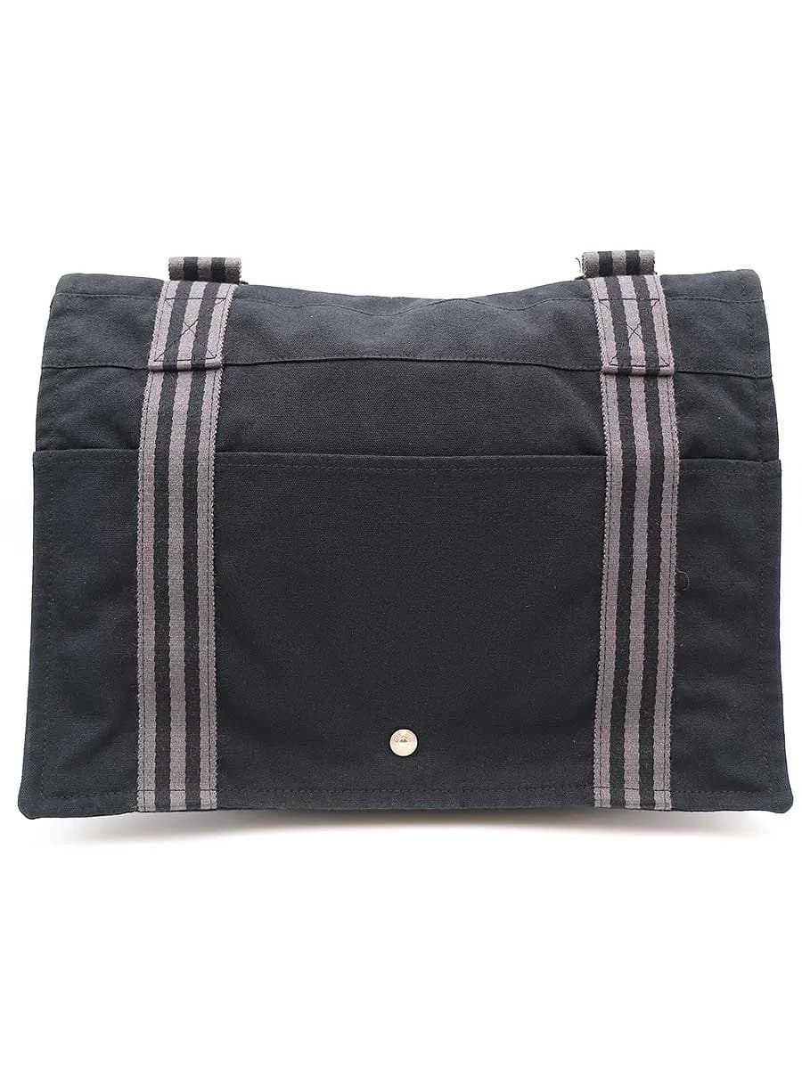 HERMES エルメス フールトゥバサスMM キャンバスショルダーバッグ