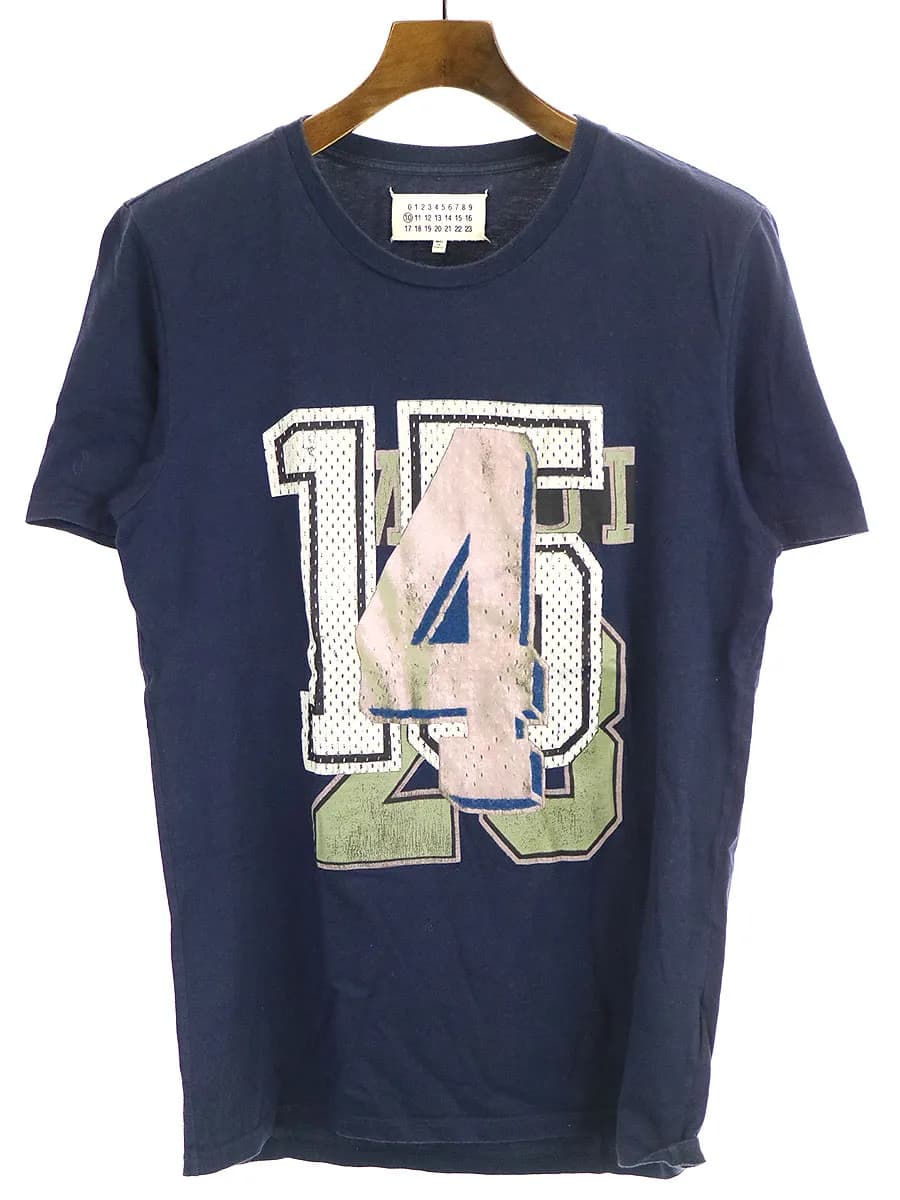 Maison Margiela メゾン マルタン マルジェラ10 12SS ナンバープリントTシャツ