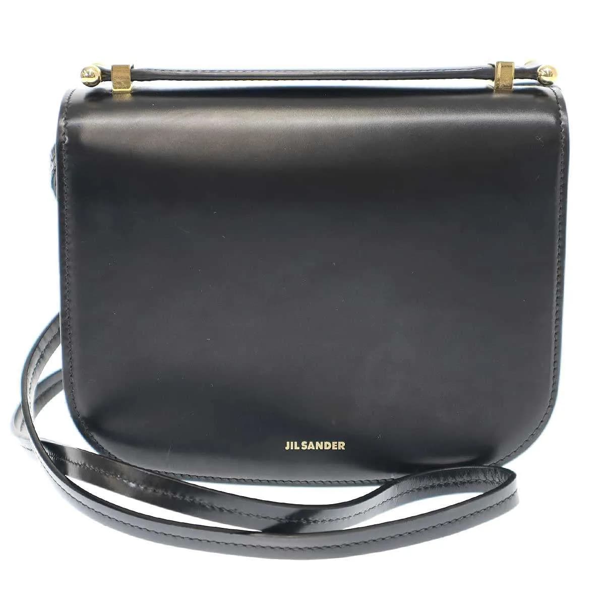 JIL SANDER ジルサンダー TAOS フラップ レザーショルダーバッグ