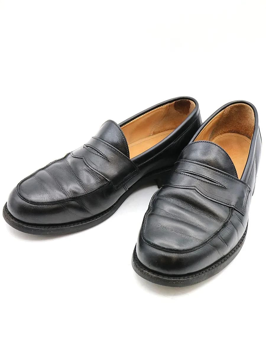 SANDERS サンダース 17SS BUTT SEAM LOAFER レザーローファー