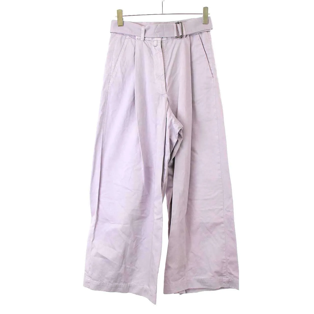 DRIES VAN NOTEN ドリスヴァンノッテン 19AW ベルテッドトラウザーズパンツ