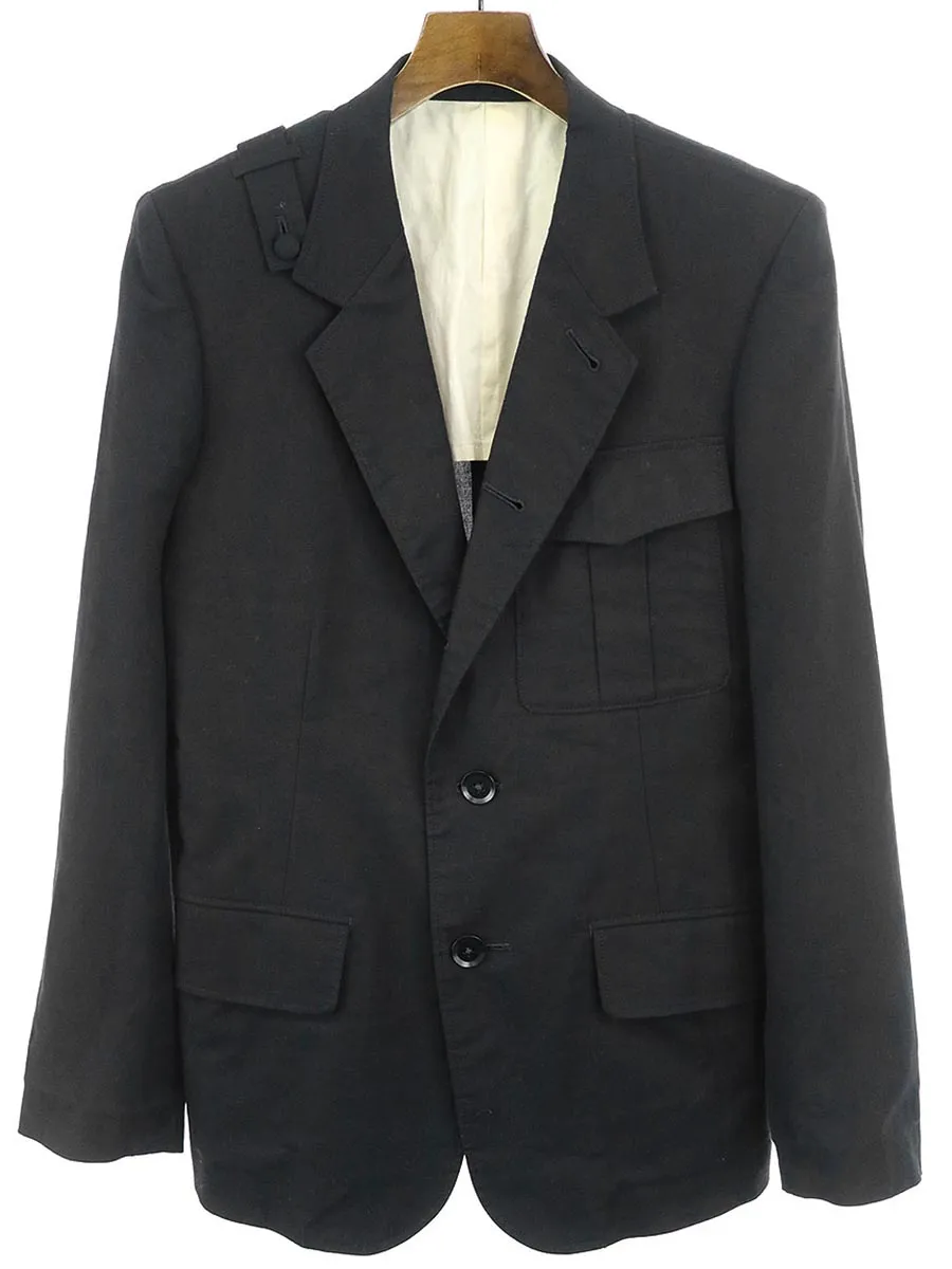 Yohji Yamamoto レギュレーション ヨウジヤマモト メン 14SS コットンテーラードジャケット