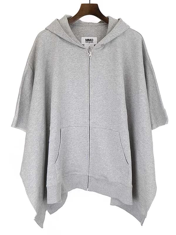 Maison Margiela エムエムシックス 17AW オーバーサイズスウェットケープ パーカー