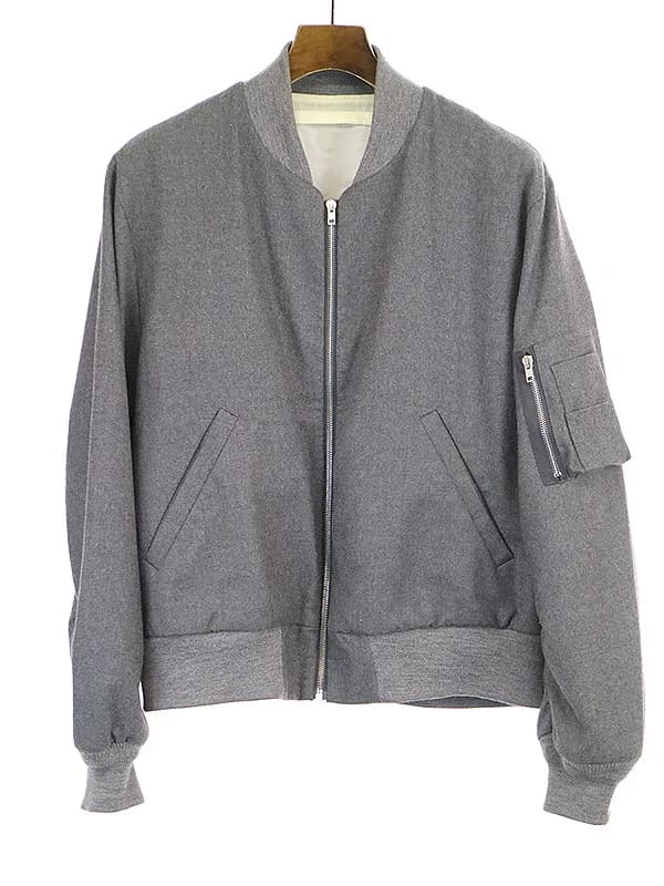 UNUSED アンユーズド 13SS MA-1 ウールフライトジャケット