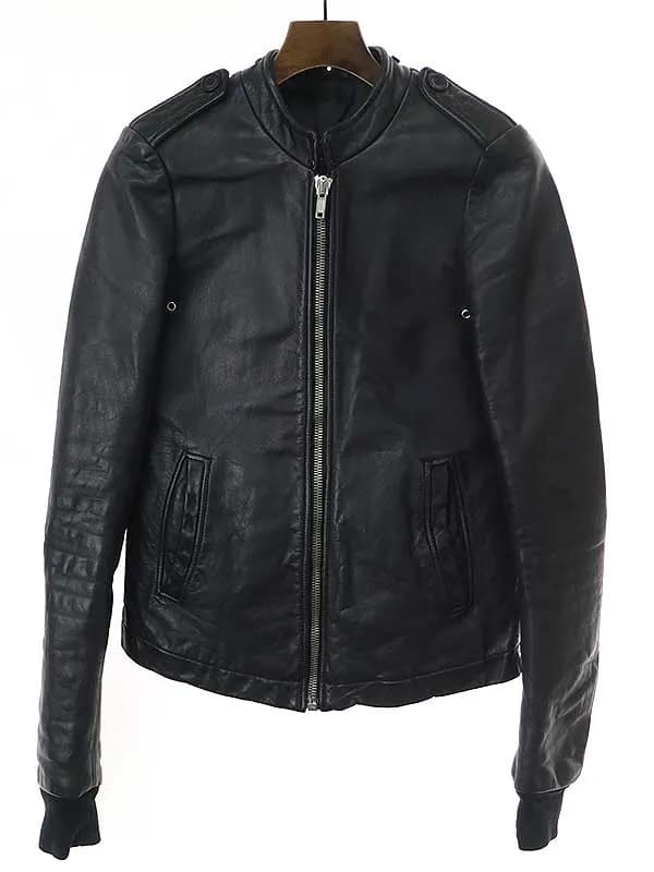 Rick Owens リックオウエンス 2008SS エポレット カウレザーライダースジャケット