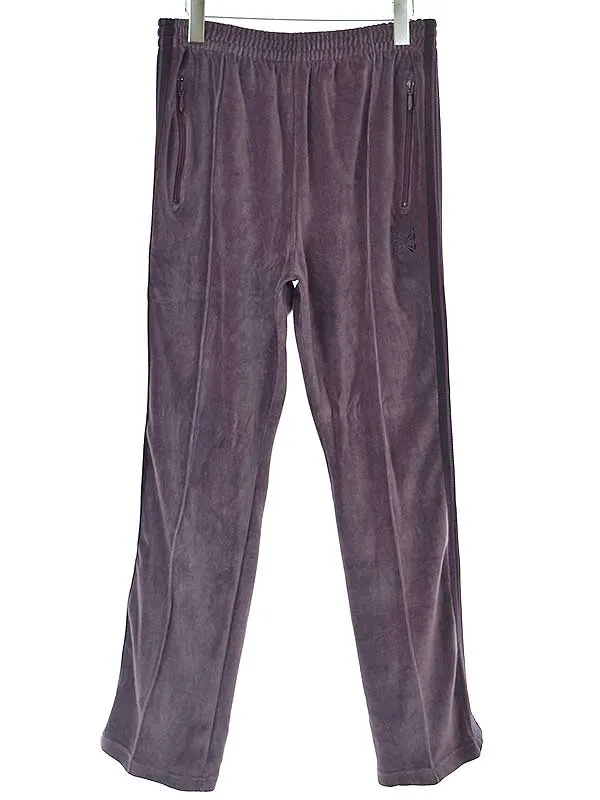 NEEDLES ニードルズ 22AW Narrow Track Pant サイドラインベロアトラックパンツ