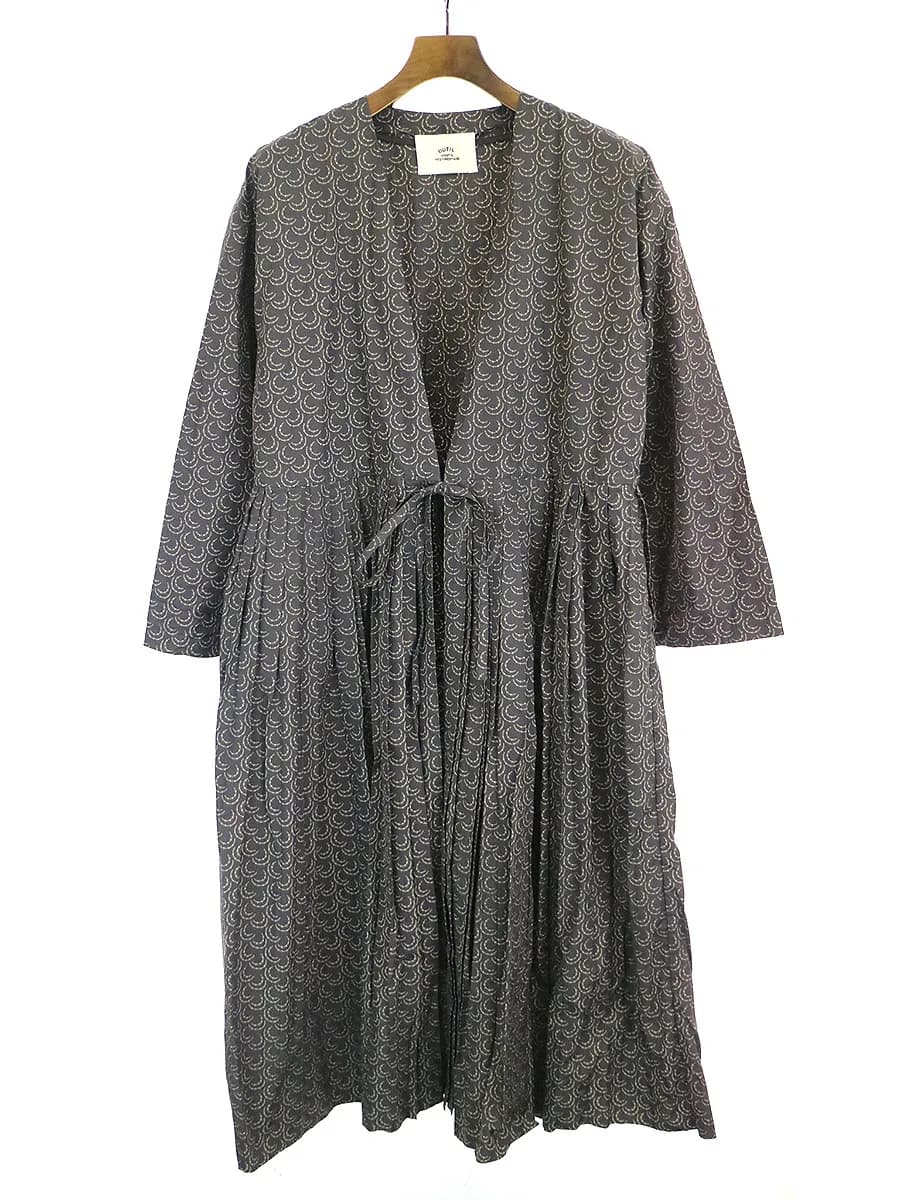 OUTIL ウティ 19SS 硫化染めキャッシュクールローブ