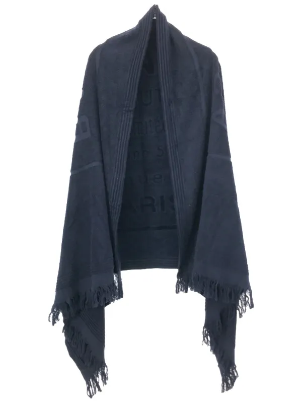 BALENCIAGA バレンシアガ 16SS ロゴ ブランケット マフラー