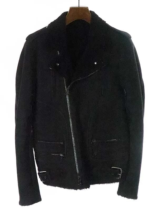 BALMAIN HOMME バルマン オム 10AW パーフェクト ムートンダブルレザーライダースジャケット