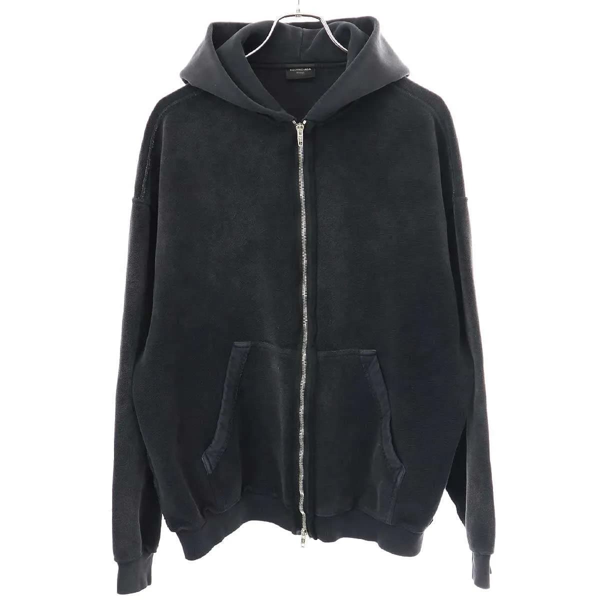 BALENCIAGA バレンシアガ 24AW Inside Out Zip-Up Hoody インサイドアウト ジップアップパーカー 790378 TNVI7