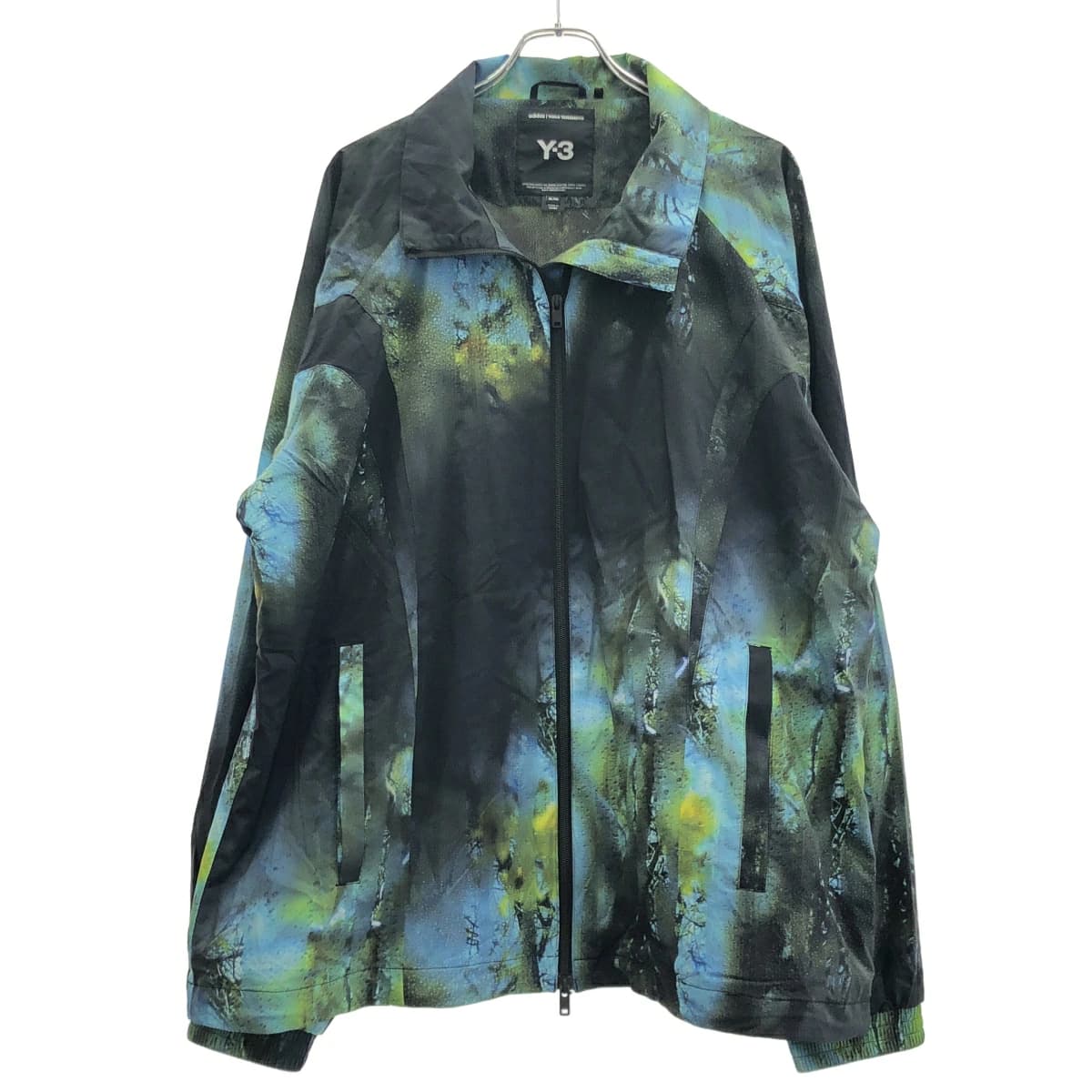 Y-3 ワイスリー 24AW AOP RIPSTOP WINDBREAKER グラフィックプリントウィンドブレーカージャケット JL8297
