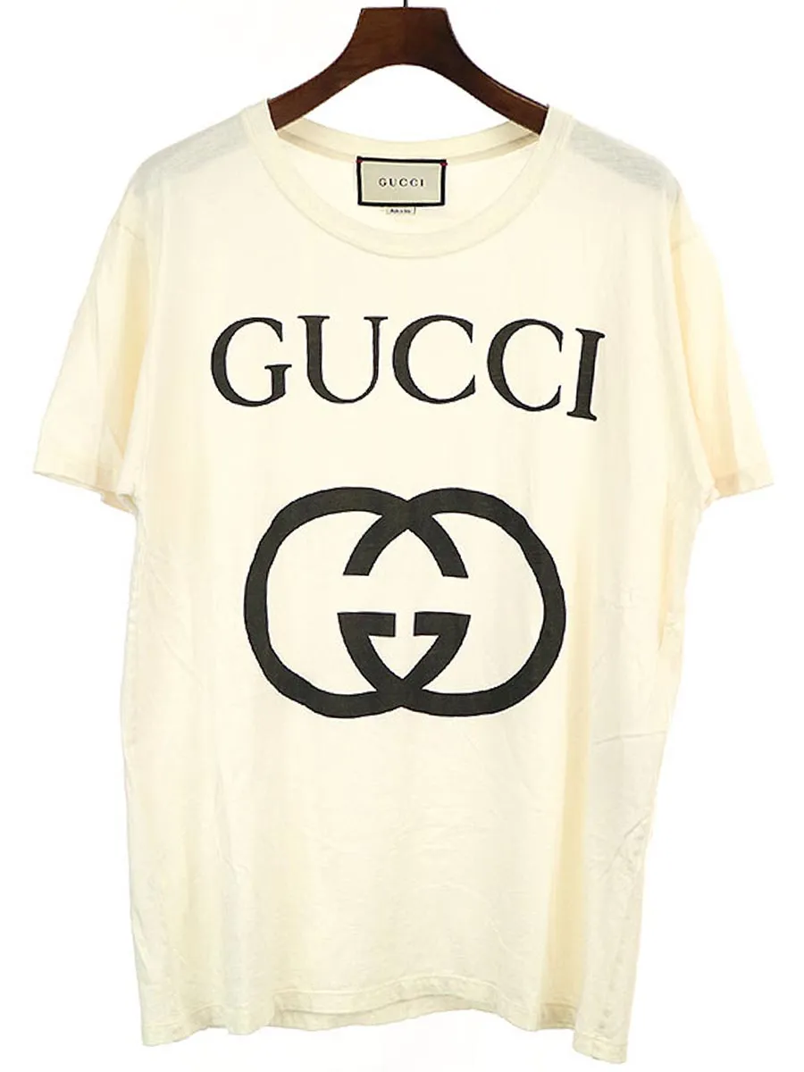 GUCCI GUCCI インターロッキングGオーバーサイズTシャツ