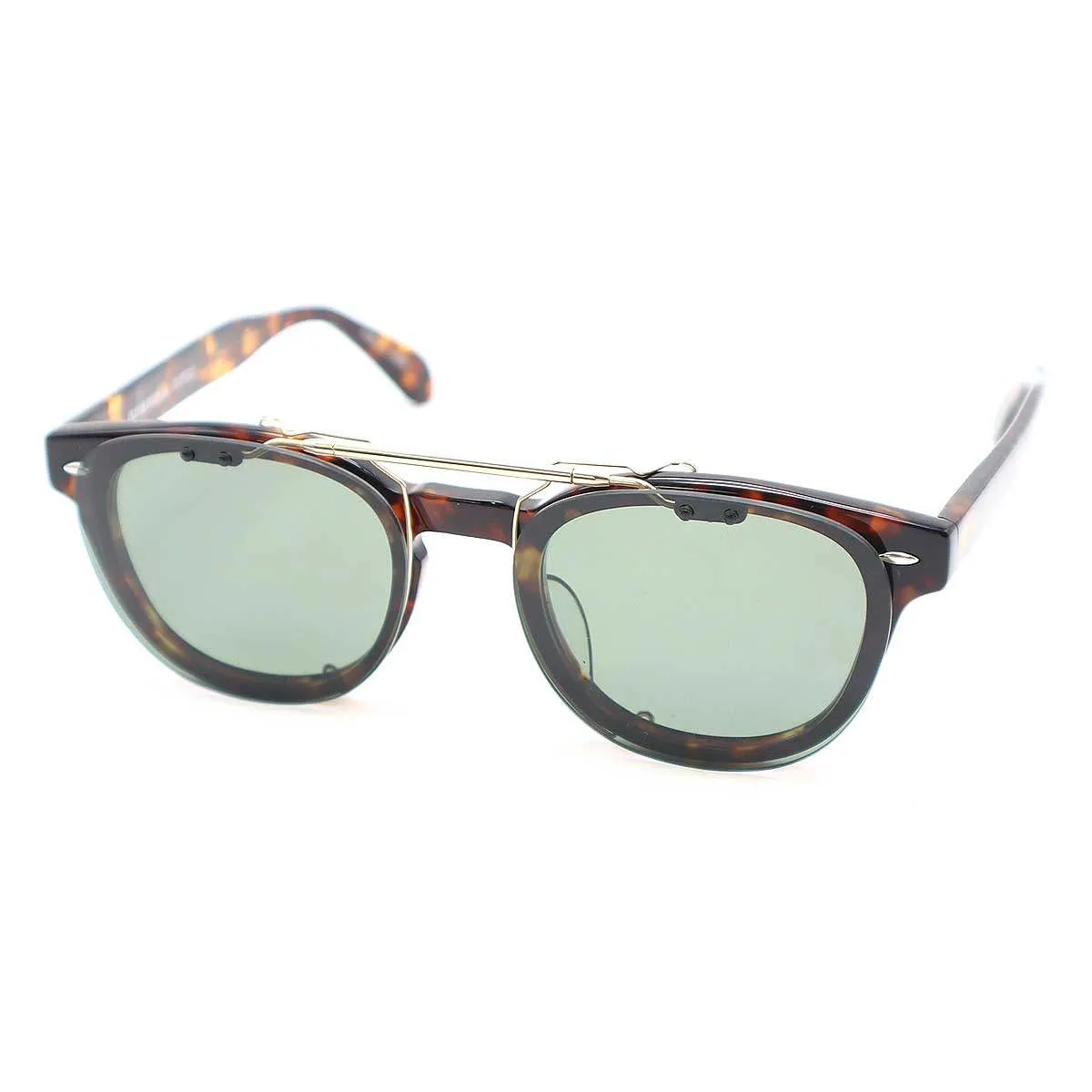 OLIVER PEOPLES オリバーピープルズ Sheldrake-J べっ甲クリップオンアイウェア サングラス