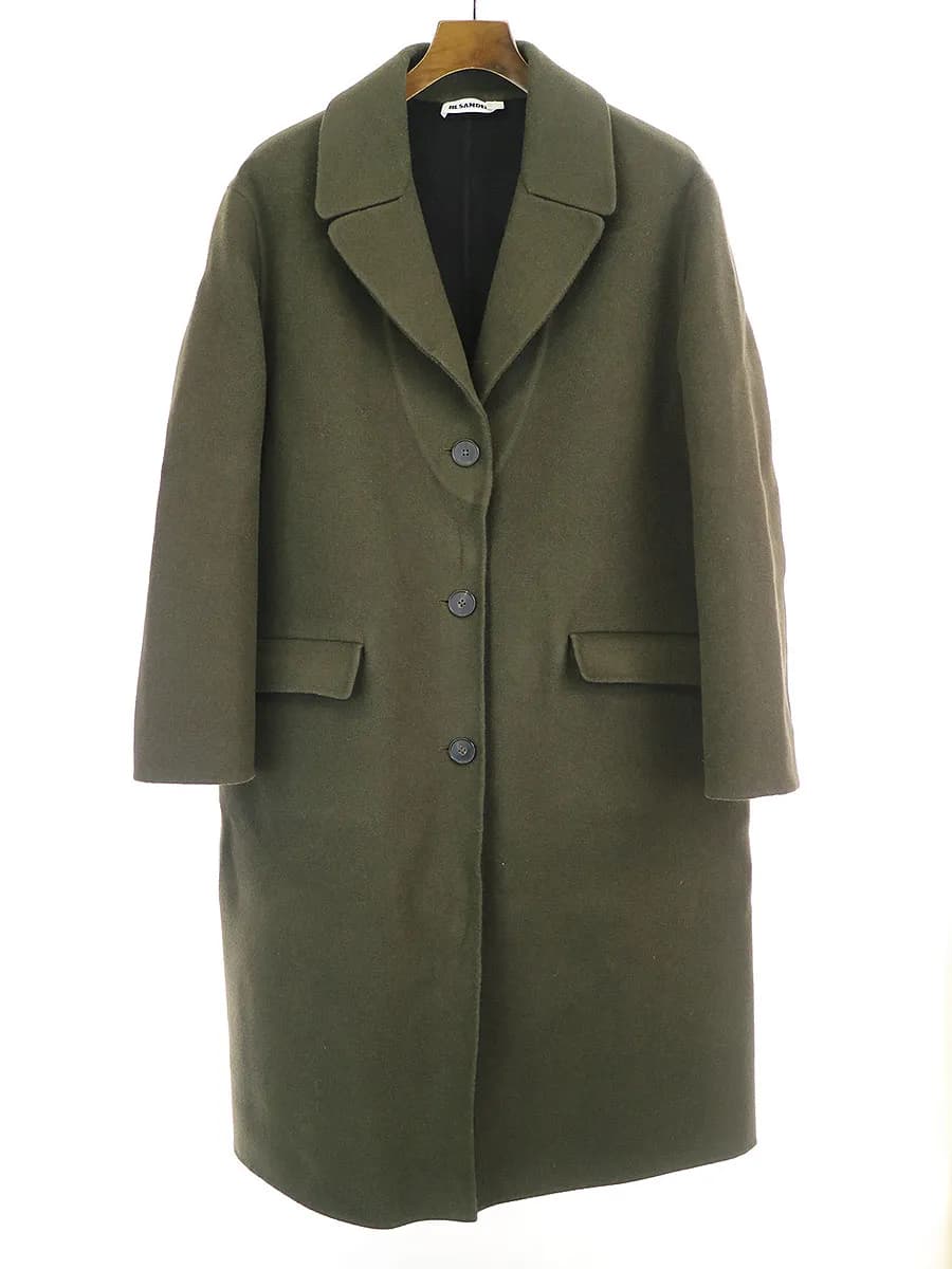 JIL SANDER ジルサンダー 16AW ダブルフェイスウールオーバーサイズドコート