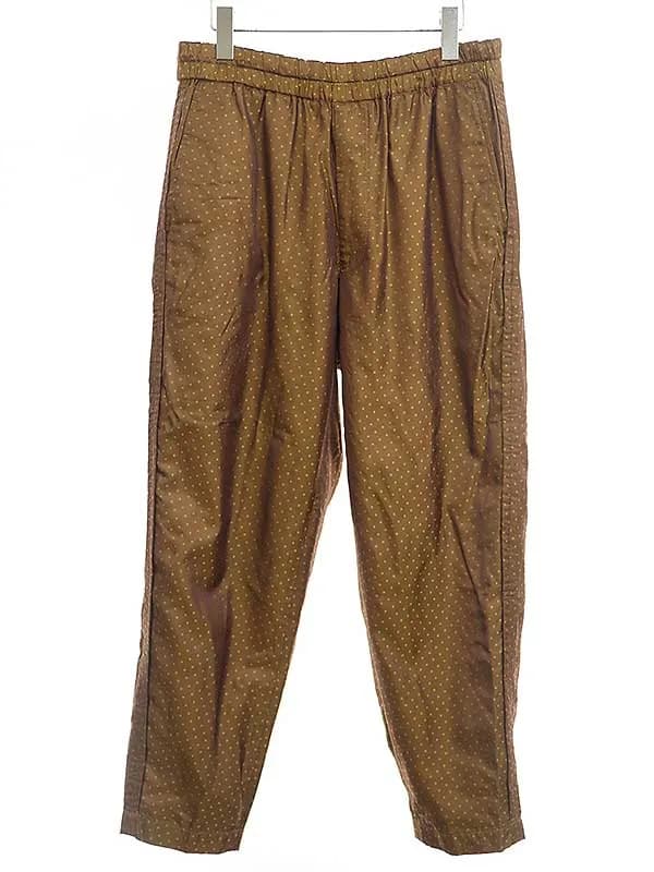 COMME des GARCONS コムデギャルソンシャツ 21SS ドット柄イージーパンツ