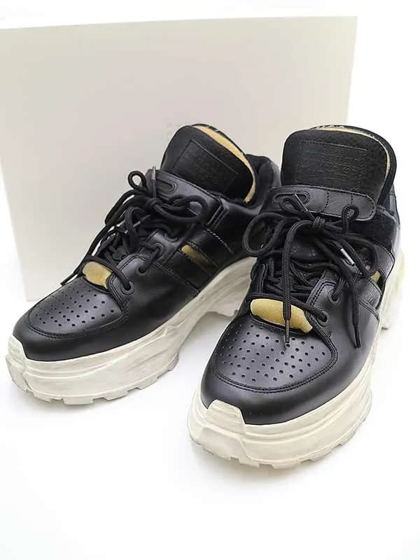 Maison Margiela メゾンマルタンマルジェラ22 19AW ロートップ レトロ フィット スニーカー