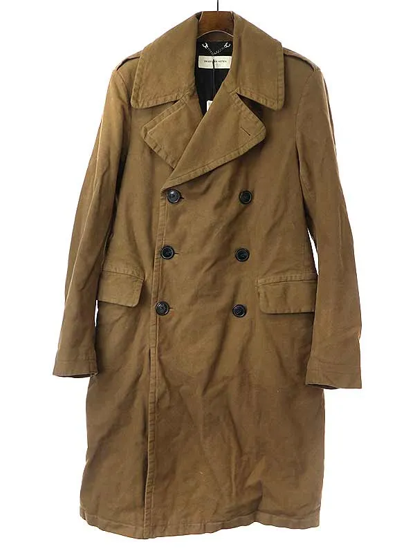 DRIES VAN NOTEN ドリスヴァンノッテン 20AW モールスキンダブルコート