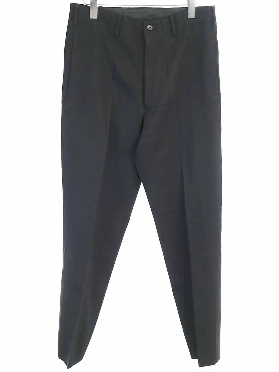 Yohji Yamamoto ヨウジヤマモト プールオム 1998SS ウールギャバジンテーパードスラックスパンツ