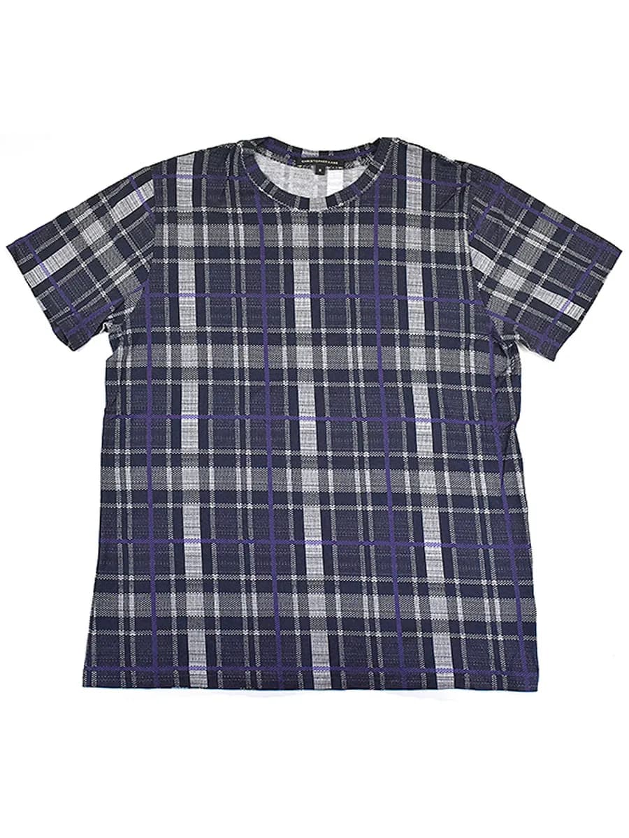 CHRISTOPHER KANE クリストファー ケイン チェック柄Tシャツ
