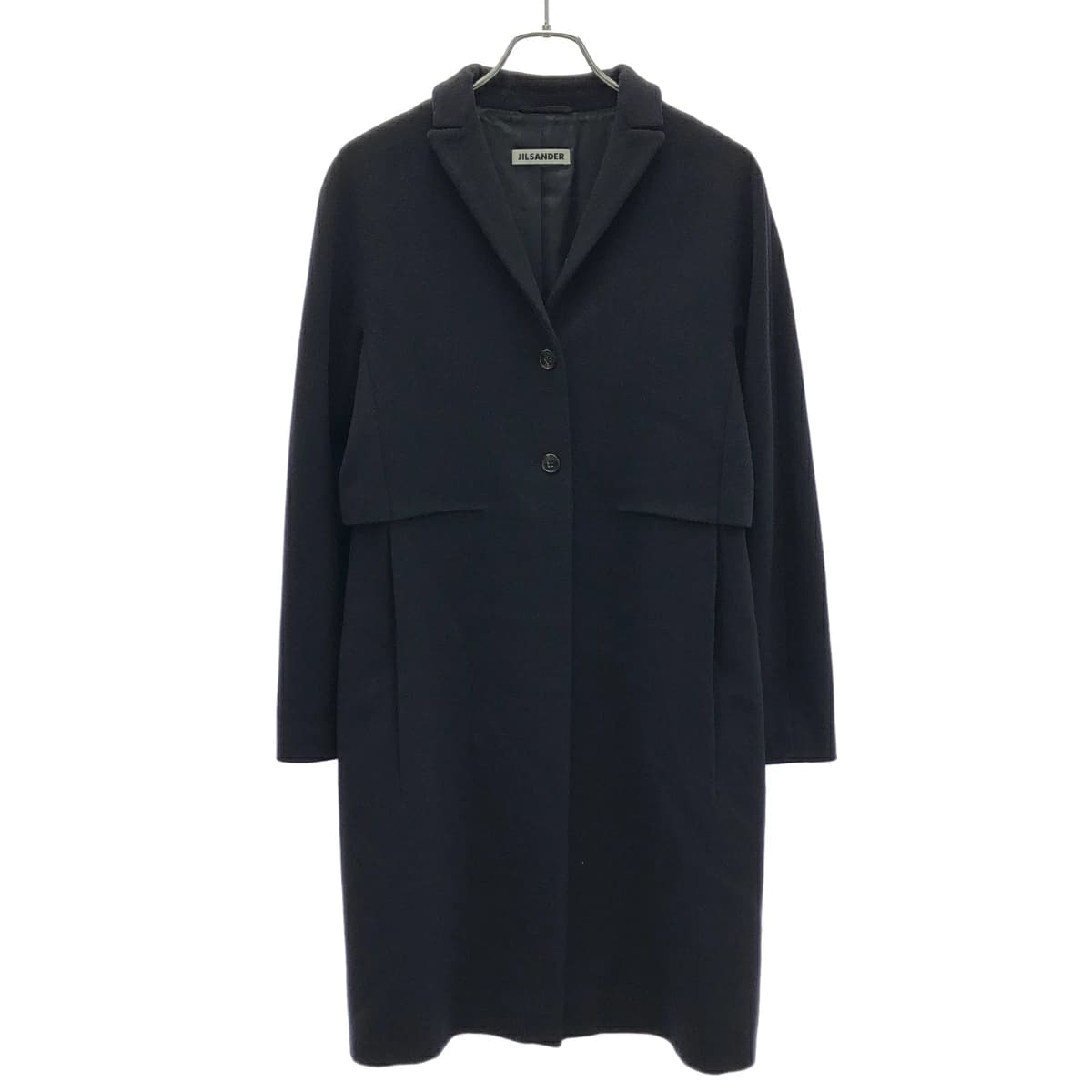 JIL SANDER ジルサンダー ウールカシミヤチェスターコート