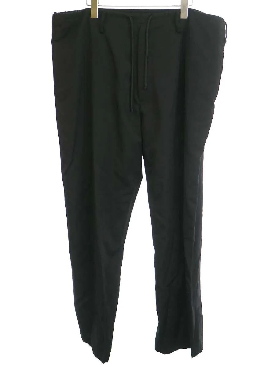 Yohji Yamamoto ヨウジヤマモトプールオム 15SS ウールギャバジンイージーテーパードパンツ