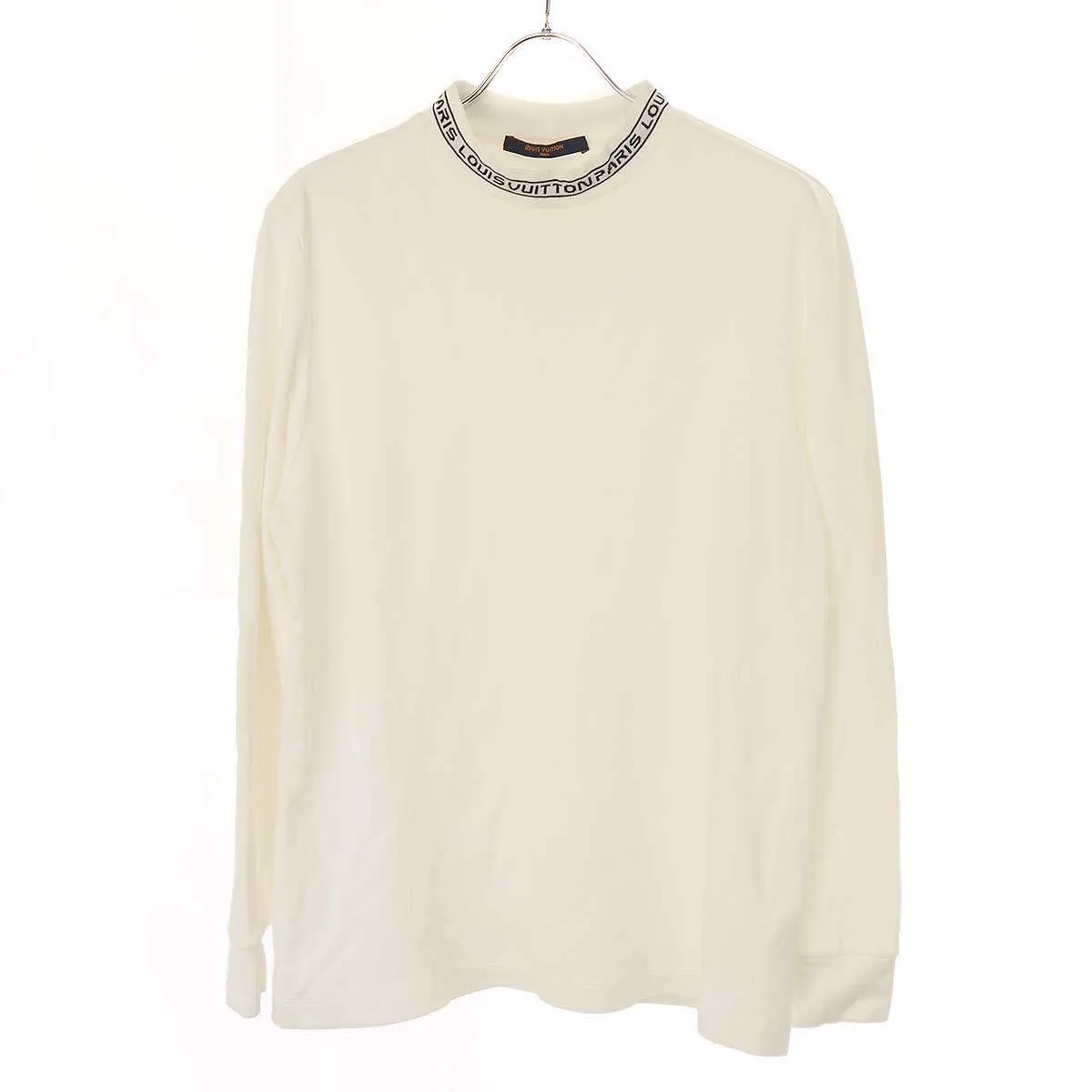 LOUIS VUITTON ルイヴィトン 19SS ロゴネックロングスリーブカットソー HUC HGY02W