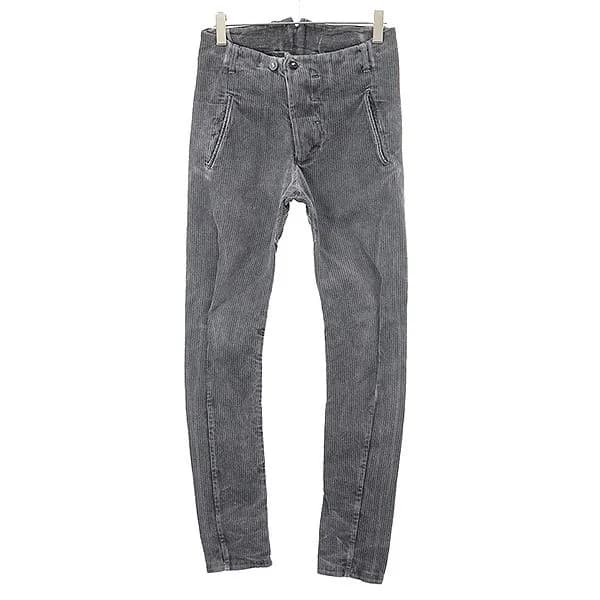 BORIS BIDJAN SABERI ボリスビジャンサベリ 16AW RESIN DYED DARK GREY パンツ