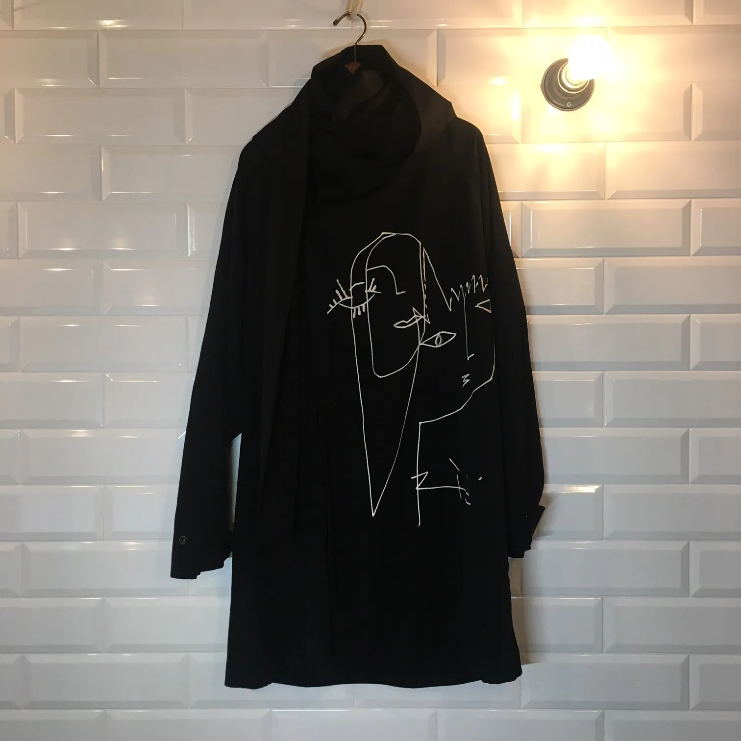 Yohji Yamamoto Yohji yamamoto POUR HOMME 16AW Embroidery Coat
