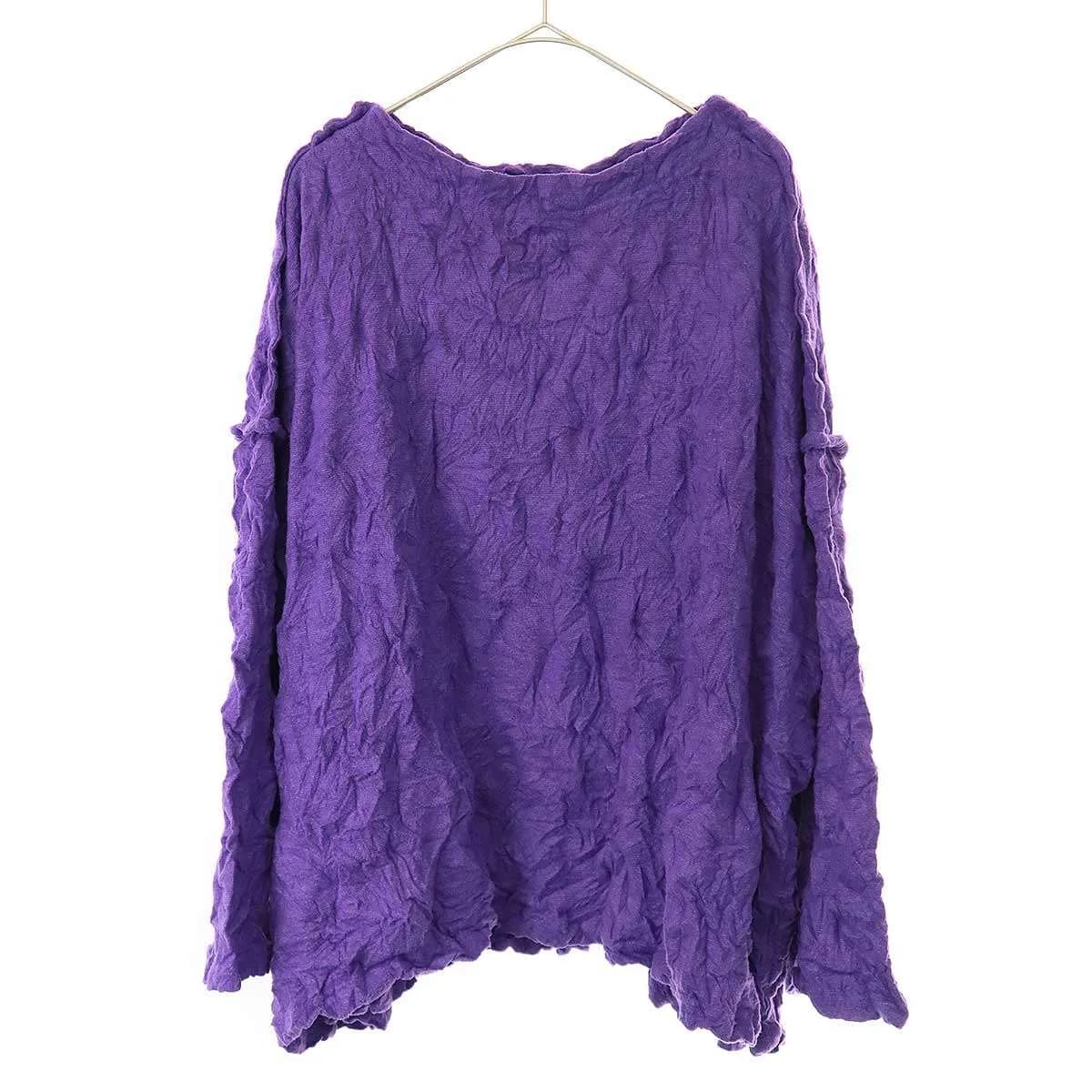ISSEY MIYAKE ミーイッセイ ミヤケ 24SS ウールライクメレンゲトップス