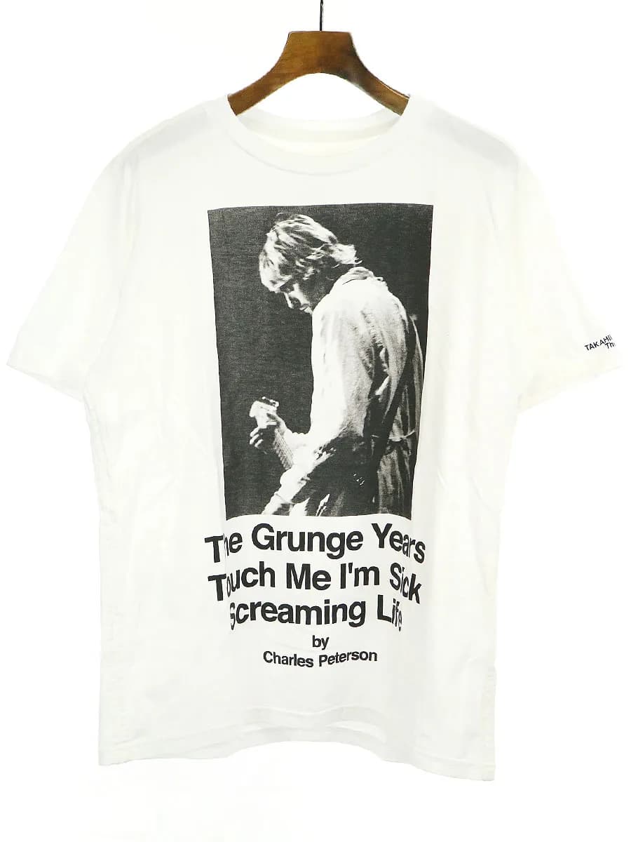TAKAHIROMIYASHITA The SoloIst. タカヒロミヤシタ ザ ソロイスト 19SS カートコバーンプリントクルーネックTシャツ