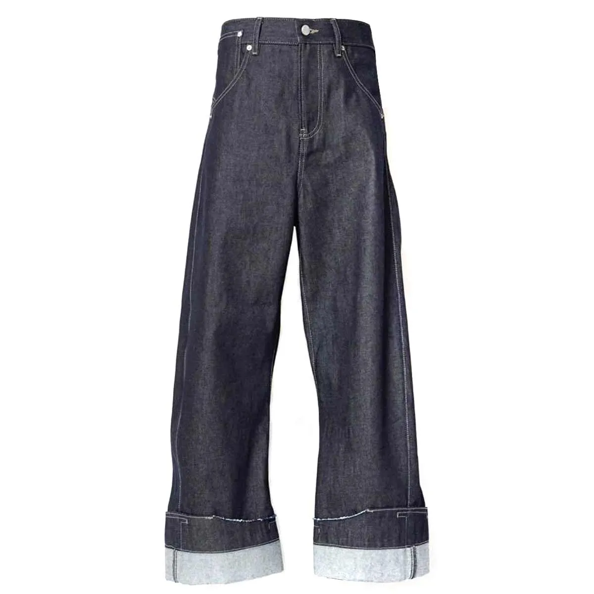 Marina Yee マリナ イー DEAN BLUE Oversized jeans