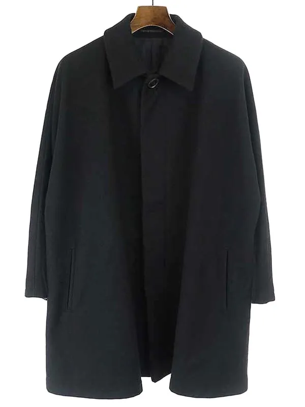 Yohji Yamamoto ヨウジヤマモト ファム 1992AW ウールメルトンドルマンスリーブコート