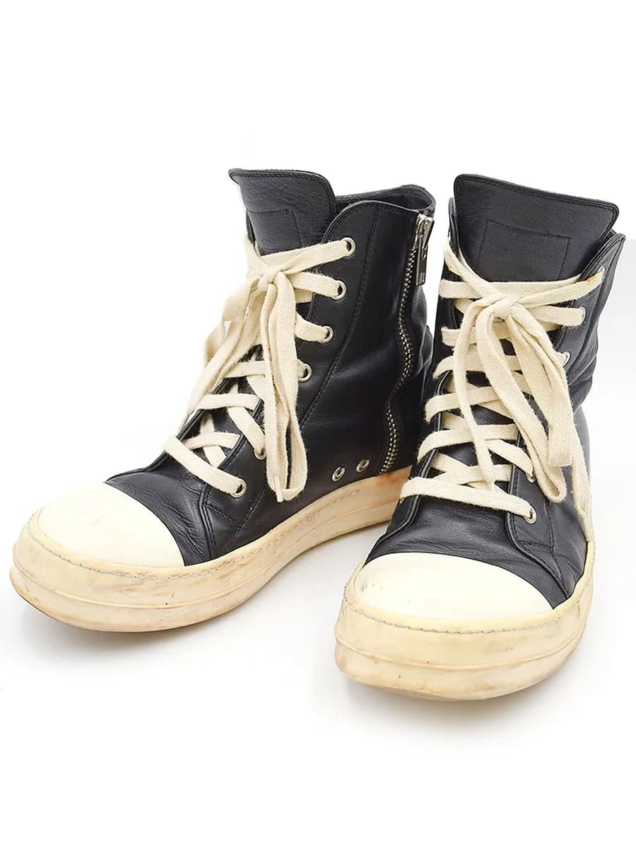 Rick Owens リックオウエンス Ramones ラモーンズハイカットスニーカー
