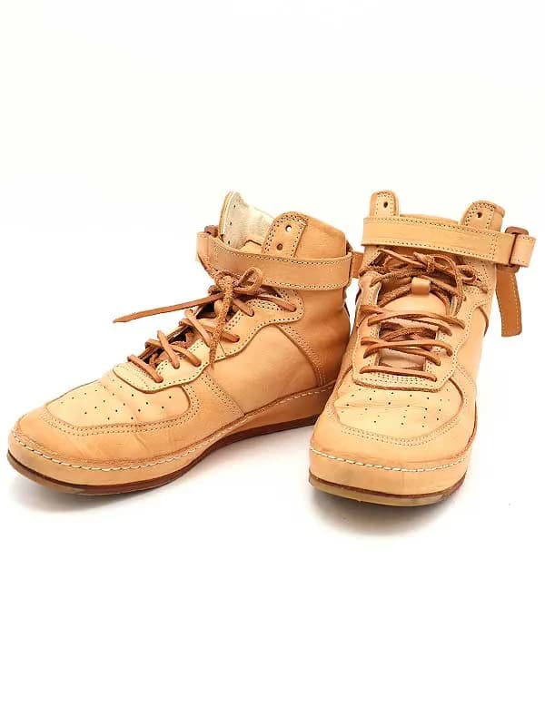 Hender Scheme エンダースキーマ manual industrial products-01 mip-01 レザーハイカットスニーカー