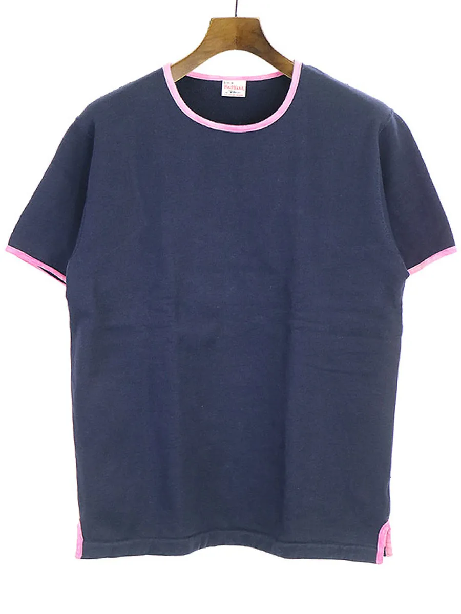 Ron Herman ロンハーマン×ヘルスニット Piping Sweat Crew 半袖スウェット