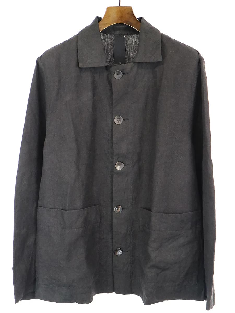 BIEK VERSTAPPEN ビークファースタッペン 19ss ストーンウォッシュリネンジャケット