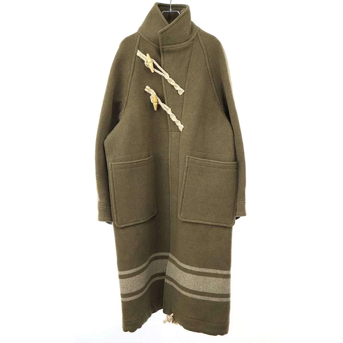 HYKE ハイク DOUBLE FACE DUFFEL COAT ダブルフェイスダッフルコート 192-17209