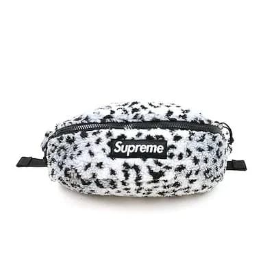 Supreme Supreme 17AW Leopard Fleece Waist Bag