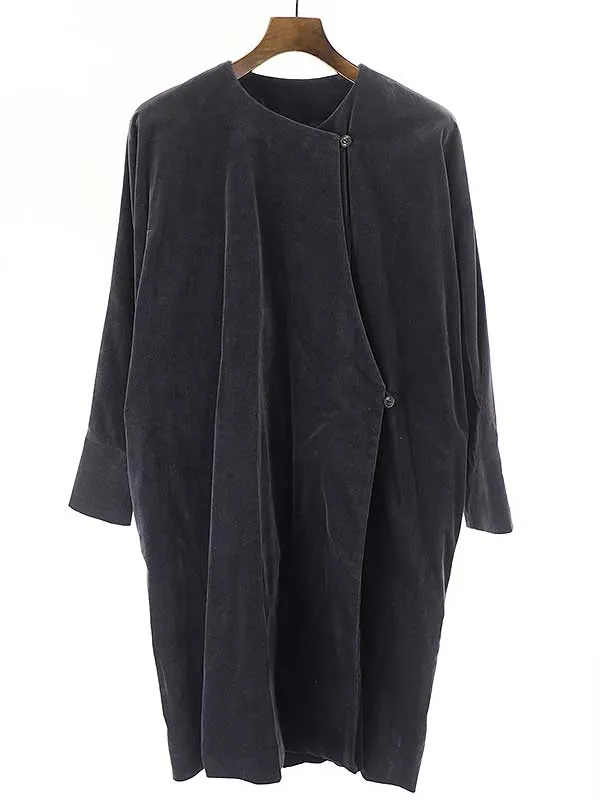 ARTS&SCIENCE アーツ&サイエンス 17AW Kimono Wrap Coat ベルベットシルクラップコート